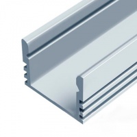 Алюминиевый профиль для светодиодной ленты 16 x 16мм (2шт.)