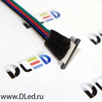 Коннектор запитывающий для светодиодной ленты SMD 3528 (2шт.)