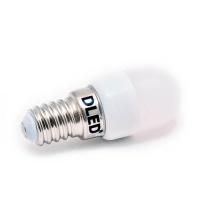 Светодиодная лампа DLED E14 - 4 SMD2835 1.5W холодного белого цвета (2шт.)