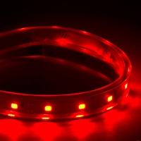 Влагозащищенная светодиодная лента IP67 SMD 2835 60 LED Красный (2шт.)