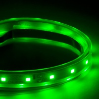 Влагозащищенная светодиодная лента IP67 SMD 2835 60 LED Зеленый (2шт.)